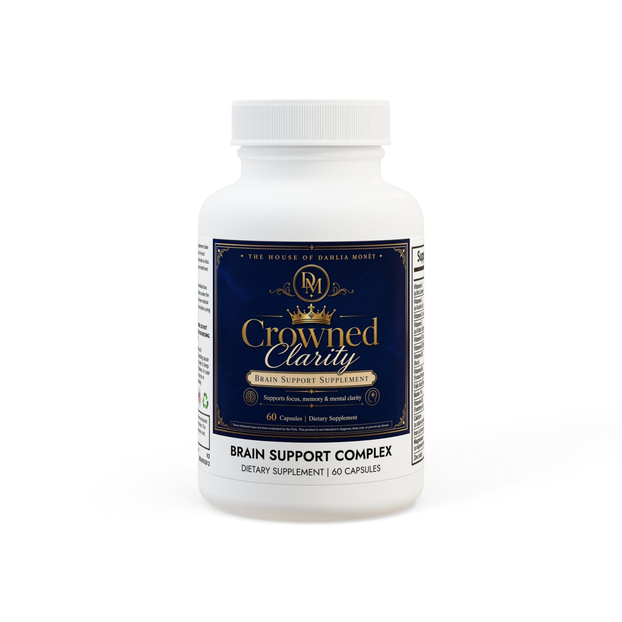 Brain Support Complex Supplement (60 Capsules)