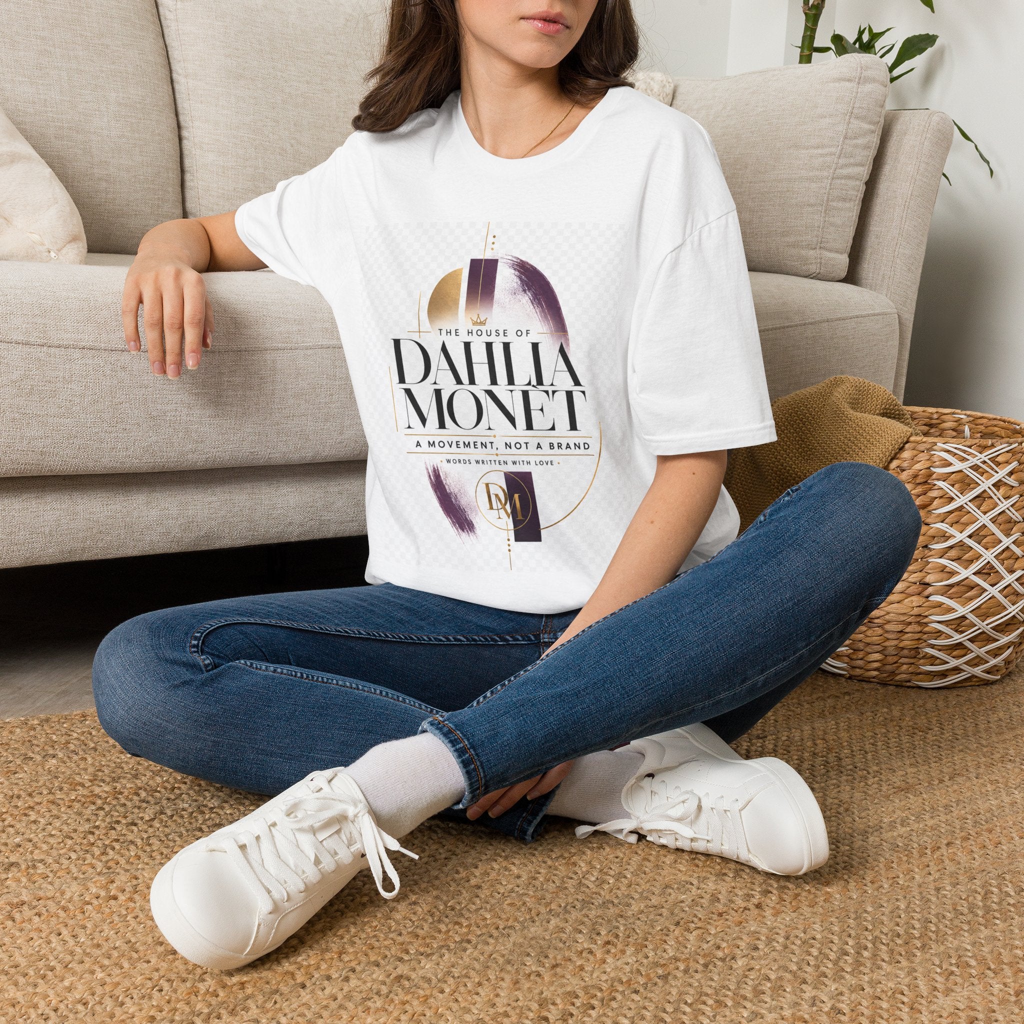 Dahlia Monet Logo Tee — The House of Dahlia Monet Graphic T‑Shirt