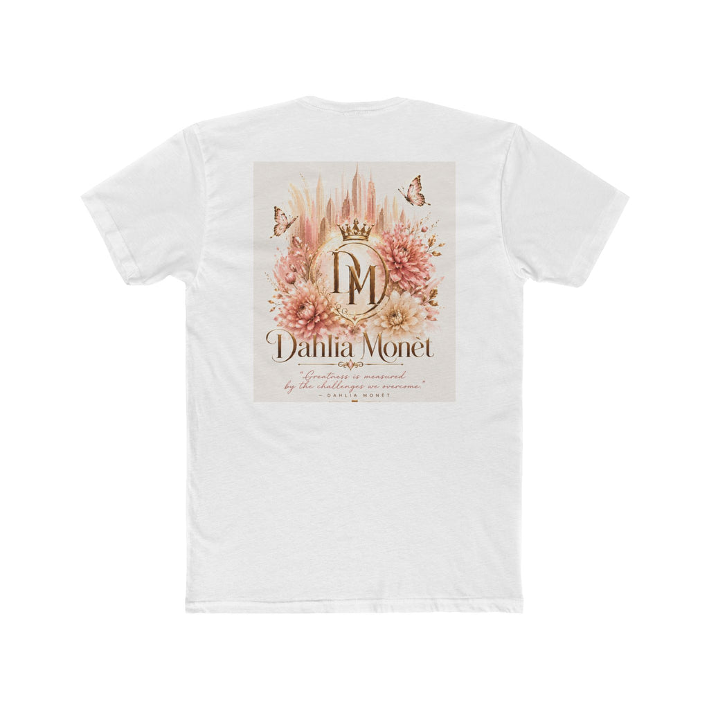 Dahlia Monet Floral Portrait Tee