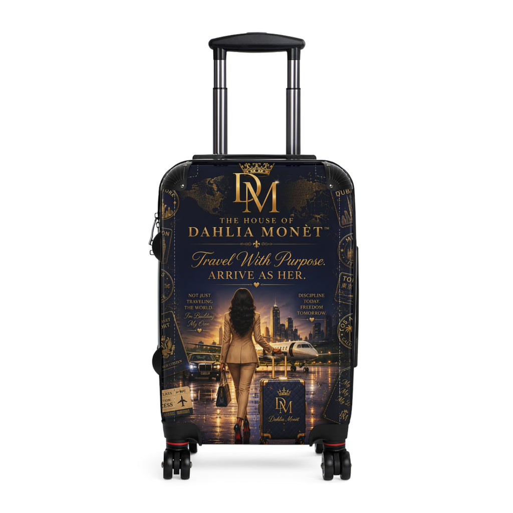 Dahlia Monet 'Travel With Purpose' Carry-On Suitcase