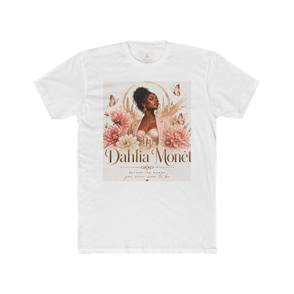 Dahlia Monet Floral Portrait Tee