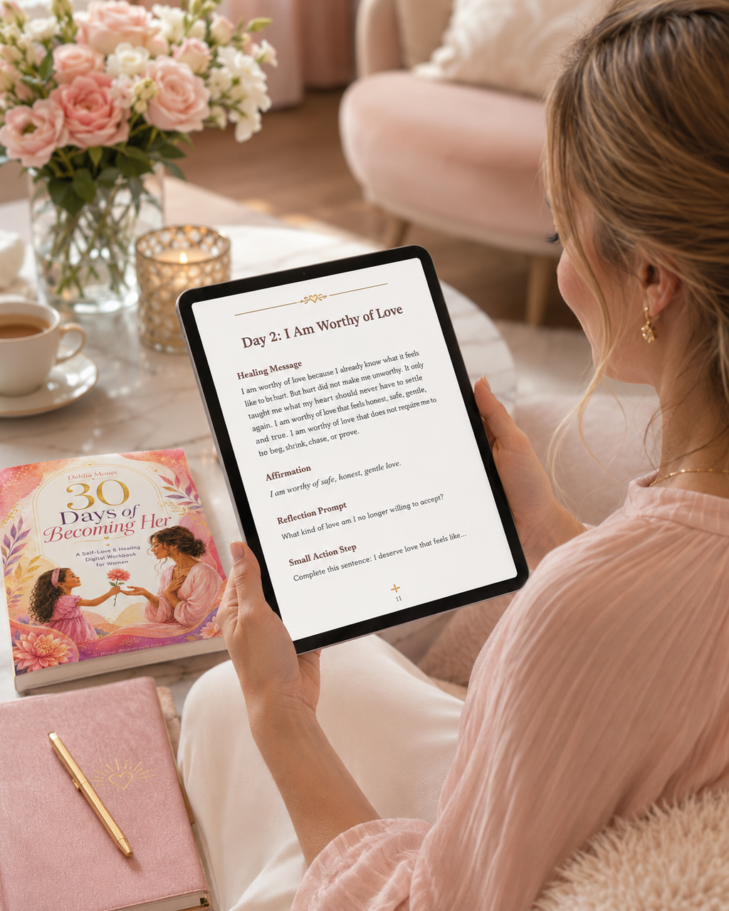 30 Days of Becoming Her Digital Workbook