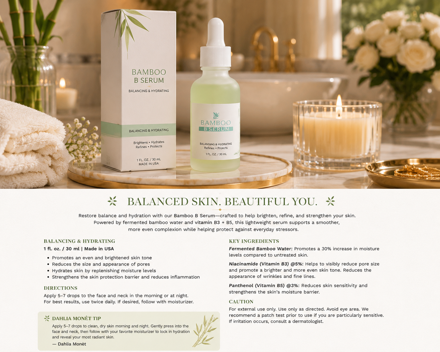 Bamboo B Serum