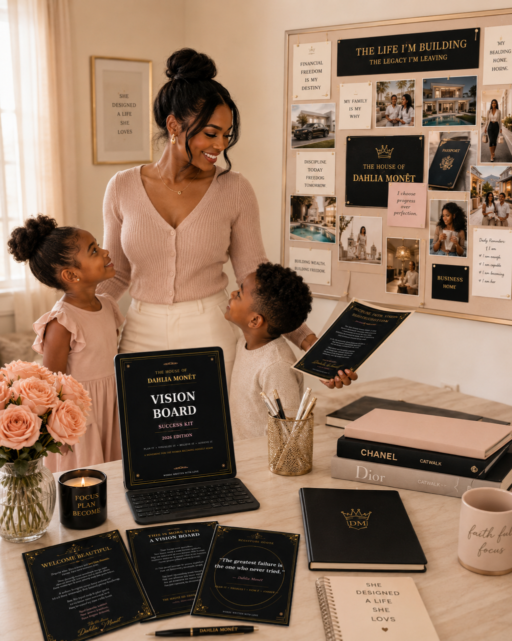 The House of Dahlia Monèt Vision Board Success Kit — 2026 Edition
