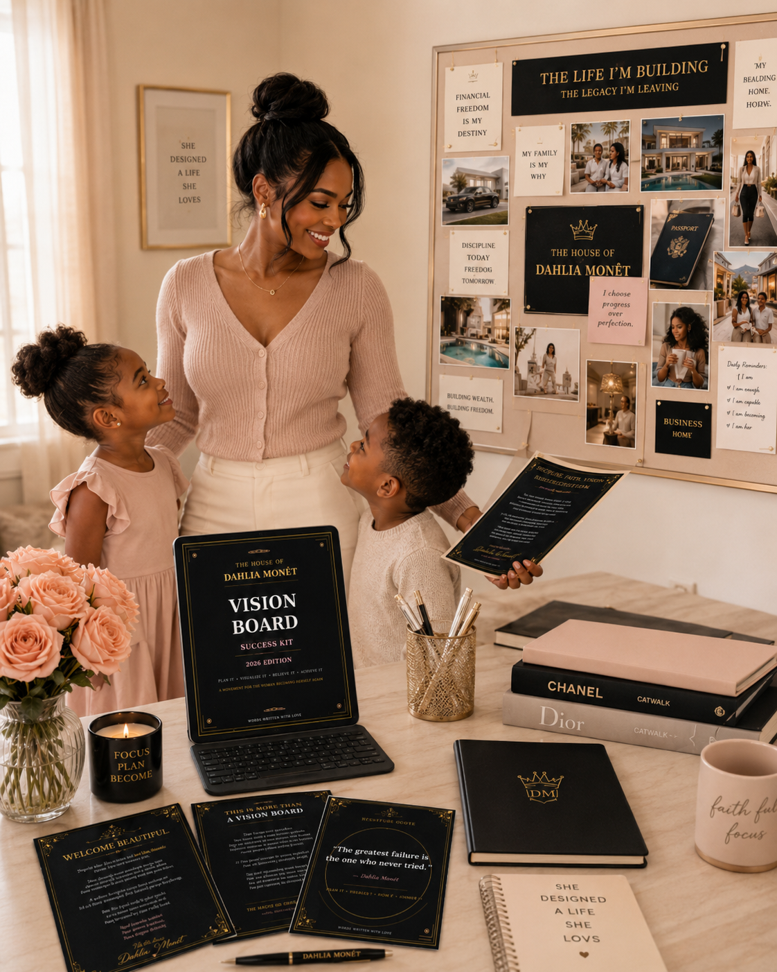 The House of Dahlia Monèt Vision Board Success Kit — 2026 Edition