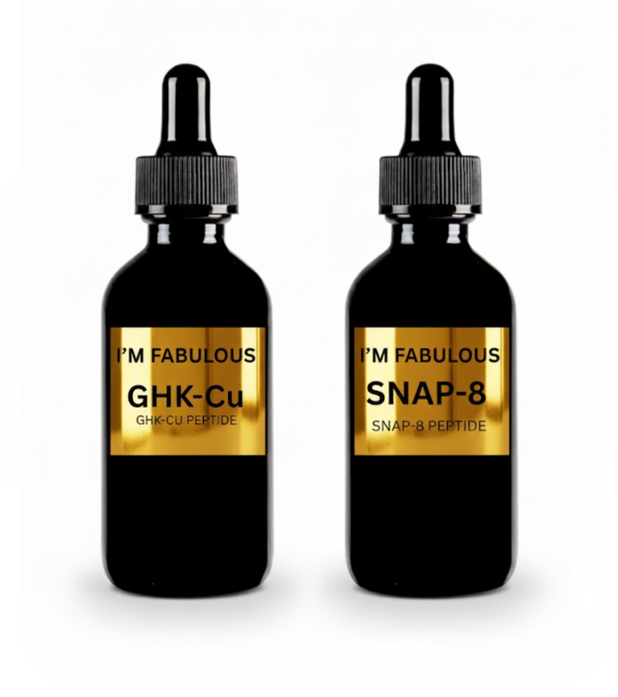 GHK-Cu + SNAP-8 Peptide Duo